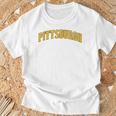 Pittsburgh Throwback Classic Tシャツ 高齢者への贈り物