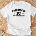 Pj パラレスキュー Tシャツ 高齢者への贈り物