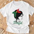 Portugal Girl Portugués Es Portugal Bandera Camiseta unisex Regalos para ancianos