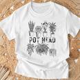 Pot Head 観葉植物 庭師 面白い 観葉植物 Tシャツ 高齢者への贈り物
