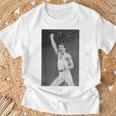 Queen Live Aid フレディ・マーキュリー・ウェンブリー・スタジアム 1985 Tシャツ 高齢者への贈り物
