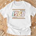Retro Classic 1968 Originalintage Cumpleaños Edición 1968 Camiseta unisex Regalos para ancianos