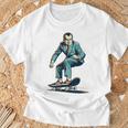 Richard Nixon スケートボード ロックスター Tシャツ 高齢者への贈り物