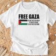 Save Gaza Free Palestine Free Gaza Proud Gaza Palestina Tシャツ 高齢者への贈り物