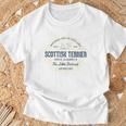 Scottish Terrier ヴィンテージスコティッシュ・テリア Tシャツ 高齢者への贈り物