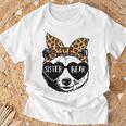 Sister Bear Face Sunglasses Big Little Sister Mother's Day T-Shirt Gifts for Old Men