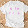 Smile-For-Me 長袖tシャツ Tシャツ 高齢者への贈り物