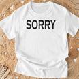 Sorry Das Icho Groß Tシャツ 高齢者への贈り物