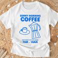 Sunny Morning Coffee Xundayun Delicious Coffee バックプリント Tシャツ 高齢者への贈り物