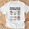 Things I Do Mypare Time 馬 面白い 乗馬 メンズ レディース Tシャツ 高齢者への贈り物