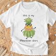 This Is My Hawaiian パイナップル フラダンス ルアウハワイ Tシャツ 高齢者への贈り物