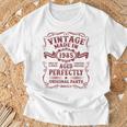 Vintage Made In 1985 The Man Myth Legend 39 Year Old Tシャツ 高齢者への贈り物