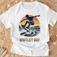 Whitley Baykateboardingグランジ Tシャツ 高齢者への贈り物