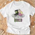 Wicked Elphaba & Glinda Together 遊び心のある漫画スタイル Tシャツ 高齢者への贈り物