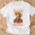Wild West Dreams Country Western Cowgirl Rodeo グラフィック Tシャツ 高齢者への贈り物