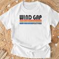 Wind Gap Pa Hometown Pride レトロ 70年代 80年代スタイル Tシャツ 高齢者への贈り物