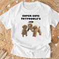 【Super Cute Toypoodles】トイプードル 実写 Tシャツ 高齢者への贈り物