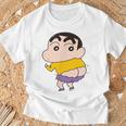 【まんが】クレヨンしんちゃん 尻出ししんちゃん Tシャツ 高齢者への贈り物