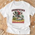 おじいちゃん ランニング ニンジャ メンズ おもしろ Tシャツ 高齢者への贈り物