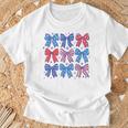 かわいい愛国的なボウスターデザイン7月4日シャツusaプライド Tシャツ 高齢者への贈り物