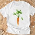 にんじん 園芸 野菜 Tシャツ 高齢者への贈り物