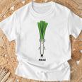 ねぎ 葱 顔 イラスト かわいい おもしろ 面白い 簡単 シンプル ゆるい 野菜 Tシャツ 高齢者への贈り物