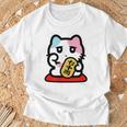 びーえするるる【Bsテレ東公式】まねきねこイラストtシャツ（10色） Tシャツ 高齢者への贈り物