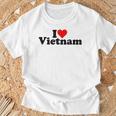 アイラブハートベトナム Tシャツ 高齢者への贈り物