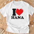 アイ・ラブ・ハナ Tシャツ 高齢者への贈り物