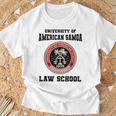 アメリカサモア大学ロースクール。 Tシャツ 高齢者への贈り物