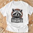 アライグマコスチュームtシャツ グルービー Let's Get Trashed Tシャツ 高齢者への贈り物