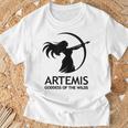 アルテミス 古代ギリシャの女神 Tシャツ 高齢者への贈り物