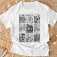 アルブレヒト・デューラー 名画 イラスト レトロ ヴィンテージ クラシック アート 長袖tシャツ Tシャツ 高齢者への贈り物