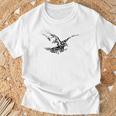 イーグル 鷲 モチーフ 猛禽類 Tシャツ 高齢者への贈り物