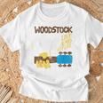 ウッドストック・ライブ・アンド・レット・ライブ Tシャツ 高齢者への贈り物