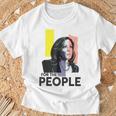 カマラ ハリス フォーピープル2024 選挙総長 Tシャツ 高齢者への贈り物