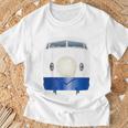 キッズ 【キッズ】0系新幹線イラスト Tシャツ 高齢者への贈り物