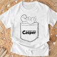 キャスパー・ザ・フレンドリー・ゴースト・デイドリーミング・オン・ユア・ポケットで Tシャツ 高齢者への贈り物