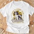 キャバリア・キング・チャールズ・スパニエル Tシャツ 高齢者への贈り物
