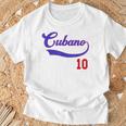 キューバノ 野球 お土産 スラング 男の子 アセレ キューバ キューバ 男性 Tシャツ 高齢者への贈り物