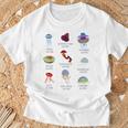 クラゲ 種 シージェリー 生物学者へのギフト Tシャツ 高齢者への贈り物
