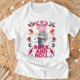 クールなヴィンテージオールドロックンロールミュージック、This Is My Rock And Roll Tシャツ 高齢者への贈り物
