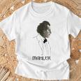 グスタフ・マーラーtシャツ Tシャツ 高齢者への贈り物