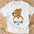 コーギーお尻大好き Tシャツ 高齢者への贈り物