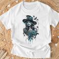 ゴシックガール ハロウィンコスチューム 魔女ゴス オカルトウィッカ Tシャツ 高齢者への贈り物