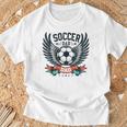 サッカー お父さん 家族 お揃い お父さん 父の日 Tシャツ 高齢者への贈り物