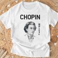 ショパン 練習しなさい ピアノ ピアノ教室 クラシック音楽 ジャズ音楽 ピアノ好き ネタ おもしろ Tシャツ 高齢者への贈り物
