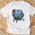 ジュラシック・ワールド Blue Data Tシャツ 高齢者への贈り物