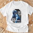 ジュラシック・ワールド Hey Blue You Miss Me Tシャツ 高齢者への贈り物