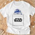 スターウォーズ R2-D2 ロゴポケット Tシャツ 高齢者への贈り物